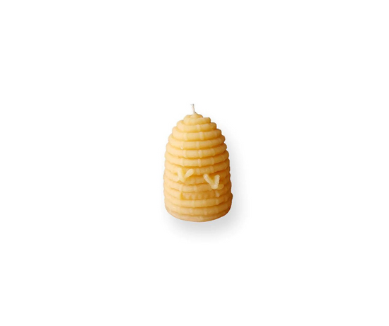 Beeswax Beehive SKep Candle