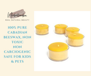 Beeswax Tealight Candles | 10 Pack
