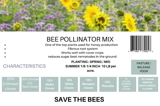Bee Pollinator Mix