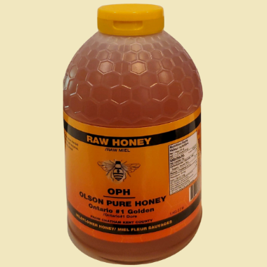 Raw Honey in Squeezeable Jar 1 kg